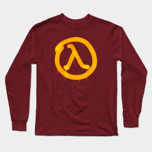 Lambda spray Long Sleeve T-Shirt